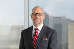 Professional attorney portrait photography on location in Tampa, Florida.