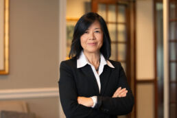 Executive portrait of Tampa attorney for law firm annual report.