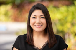 Professional headshot of female employee for profile on company website in Tampa, Florida.