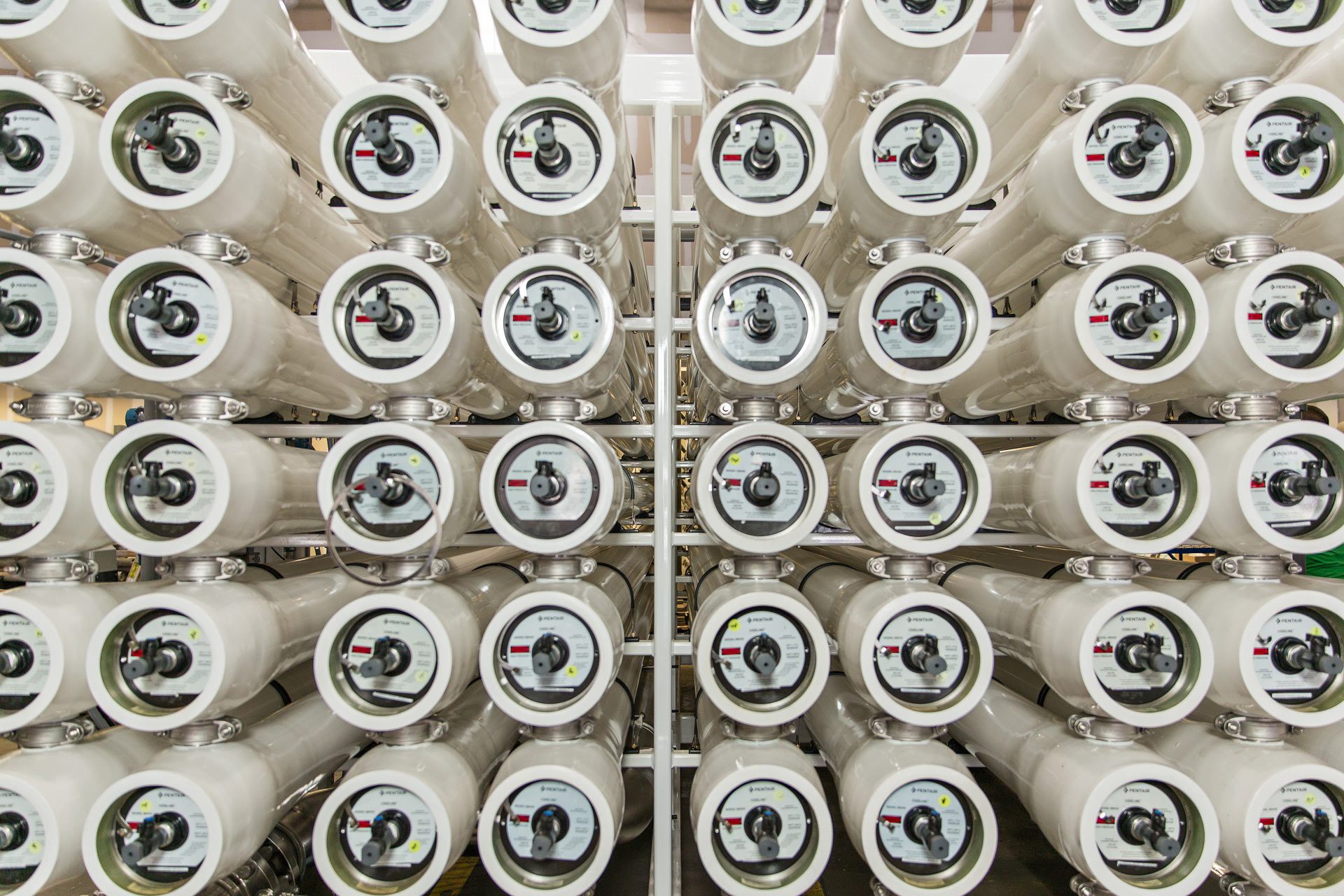 Manufacturing and industrial photography at Saffron Water Technology in Tampa, Florida.